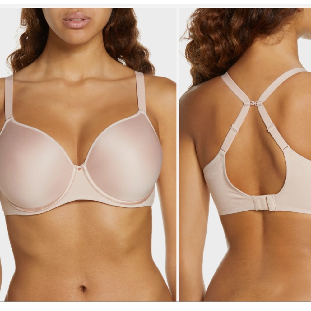 NEW Chantelle 18J6 Comfort Chic Full Coverage Custom Fit Bra Size 36DDDD